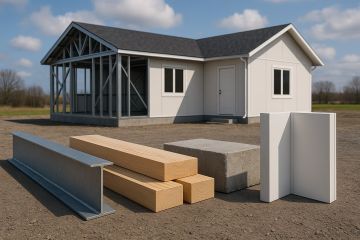 İnşaatta Kullanılan Modern Malzemeler: Çelik, Ahşap, Beton ve Prefabrik Sistemler