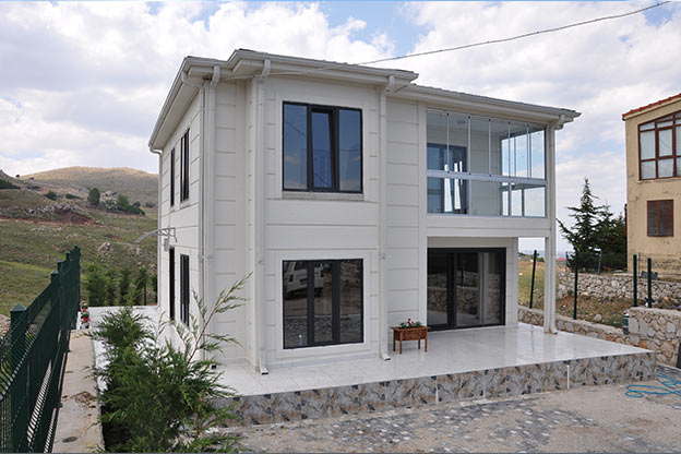 Çift Katlı Prefabrik Evler