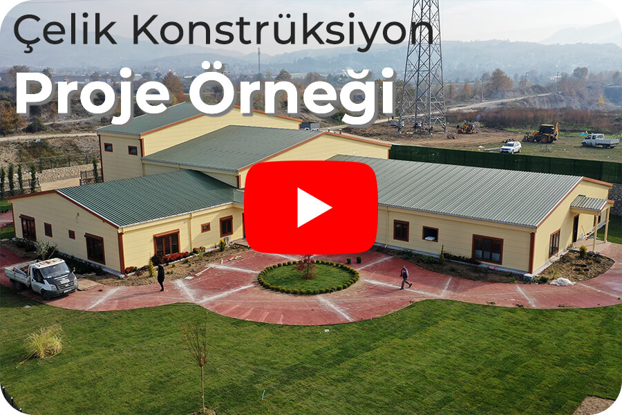 Çelik Konstrüksiyon Otel Hızlı Kurulum ve Montaj