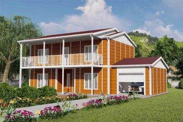 Prefabrik Villa 196 m²